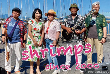 ロックバンド(シュリンプス)